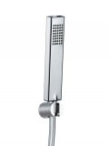 HSK designer hand shower, square, chrome, 1100017