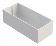 Illbruck Poresta tub support for Bette One Relax, with round drain, 190x90cm, 3324