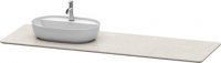 Duravit Luv Quartz stone console LU9468R, width 1783mm, suitable for vanity unit LU9563, LU9568