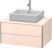 Duravit XSquare Waschtischunterbau wandhängend 80,0 x 54,8 cm, 2 Schubkästen