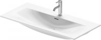 Duravit furniture wash basin Viu 234410, 1030 mm, with overflow, with tap hole bench, 2 tap holes