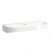 Laufen Sonar washbasin undermount, without tap hole, with overflow, 1000x420mm, H810347