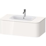 Duravit Happy D.2 Plus Waschtischunterbau für Konsole wandhängend, 1000x550 mm, 1 Auszug, für Einbaubecken ...