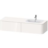 Duravit Happy D.2 Plus Waschtischunterbau für Konsole wandhängend, 1600x550 mm, 2 Auszüge, für Einbaubecke...