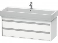 Duravit Ketho Waschtischunterschrank wandhängend 6639, 2 Schubkästen, 1150mm, für Vero