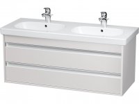 Duravit Ketho Vanity unit wall-mounted 6649, 2 drawers, 1150mm, for D-code