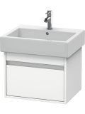 Duravit Ketho Waschtischunterschrank wandhängend 6686, 1 Auszug, 550mm, für Vero