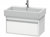 Duravit Ketho Waschtischunterschrank wandhängend 6687, 1 Auszug, 750mm, für Vero