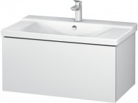 Duravit L-Cube Vanity unit wall-mounted, width 820mm, depth 481, 1 pull-out, fits 