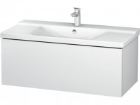 Duravit L-Cube Waschtischunterbau wandhängend, Breite 1020mm, Tiefe 481, 1 Auszug, passend für 