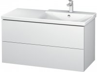 Duravit L-Cube Vanity unit wall-mounted width 1020mm, depth 481, 2 drawers, suitable for P3 Comfort Article 23...