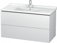 Duravit L-Cube Waschtischunterbau wandhängend, 2 Schubkästen, 1020mm, für Starck 3