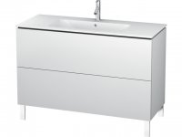 Duravit L-Cube Waschtischunterbau stehend, 2 Auszüge, Breite: 1220mm, für Me by Starck 233612