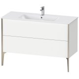 Duravit Xviu 4484 Waschtischunterbau stehend, 2 Auszüge, für Waschtisch ME by Starck 233612, 1210x480 mm,