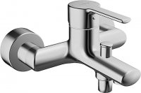 Hansa Hansaronda bath and shower mixer, with safety device, projection: 163mm, 03742173