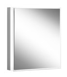 Schneider PREMIUM Line Superior LED Lichtspiegelschrank, 1 Doppelspiegeltür, Steckdose rechts, 525x73,6x16,7c...