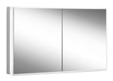 Schneider PREMIUM Line Superior LED illuminated mirror cabinet, 2 double mirror doors, 1025x73,6x16,7cm, 181.1...