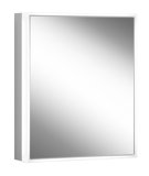 Schneider PREMIUM Line Ultimate LED Lichtspiegelschrank, 1 Doppelspiegeltür, Steckdose links, 525x73,3x15,8cm...