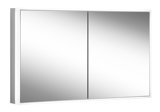 Schneider PREMIUM Line Ultimate LED illuminated mirror cabinet, 2 double mirror doors, 1025x73,3x15,8cm, 182.1...