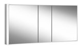 Schneider PREMIUM Line Ultimate LED illuminated mirror cabinet, 3 double mirror doors, 1525x73,3x15,8cm, 182.1...