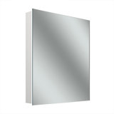 Schneider ADVANCED Line Comfort LED illuminated mirror cabinet, 1 double mirror door, socket left, 61,5x71,5x1...