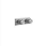 Gessi 316 Finished installation set concealed thermostat, 1 outlet left, for concealed body, baffle cartridge,...