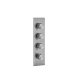 Gessi 316 Finished installation set concealed thermostat, vertical installation, 3 separate ways, one rosette,...