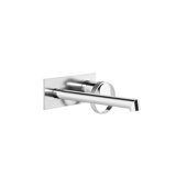 Gessi Anello, ready-to-install set for concealed single lever basin mixer, with rectangular plate, length of s...