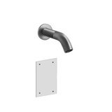 Gessi 316 Trame ready-to-install set for electronically controlled basin spout, 164 mm, integrated sensor on a...