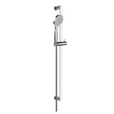 Gessi Emporio shower bar set with anti-limestone hand shower made of plastic 1-jet type and shower hose 1.50m,...