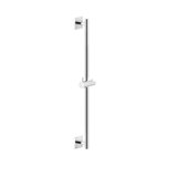 Gessi Emporio shower rail 600 mm, square rosette, 47312