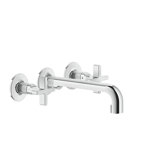 Gessi Inciso+ colour set for 2-handle basin mixer, with spout 190-210 mm, without drain set, 58190