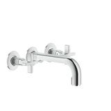 Gessi Inciso+ colour set for 2-handle bath mixer, with spout 170 mm, without diverter, 58194