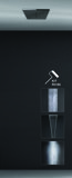 Gessi Minimali, built-in shower system 350x350 spray types rain, surge, mist, 57807238