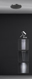 Gessi Minimali, built-in shower system D355 spray type rain, surge, mist, 57809238