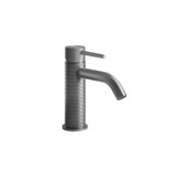 Gessi 316 Meccanica single-lever basin mixer, connection hoses 3/8, without pop-up waste, projection 122 mm, 5...