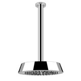 Gessi Cono anti-limestone overhead shower D240 mm, 1/2 connection, with personalized length, 45150