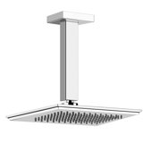 Gessi Eleganza, shower head for ceiling mounting, height 243 mm, with joint, with a 1/2 connection piece and l...