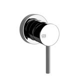 Gessi Emporio Via Tortona finish mounting set for single lever mixer, 1 way, top outlet. for concealed body, 1...