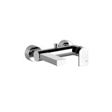 Gessi Emporio Via Manzoni bath mixer for exposed installation, automatic bath/shower diverter, at 3 bar pressu...