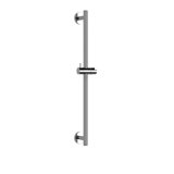 Gessi Emporio shower rail 600 mm, round rosette, 47302