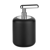 Gessi Goccia soap dispenser standing version, in GRES black, 38038