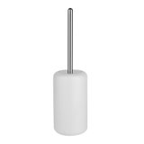 Gessi Goccia toilet brush set stand version, container in GRES white, 38043