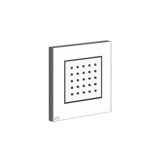 Gessi Rettangolo ready-mounted set for concealed side shower QUADRO, 32984