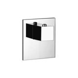 Gessi Rettangolo, ready-mounted parts for 3/4 high performance concealed thermostat, 43252