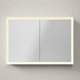 Duravit L-Cube mirror cabinet with LED lighting, width 1000mm (wall-mounted)