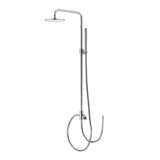 Steinberg series 100 shower system, without faucet, rain shower round, bar hand shower, 1002770