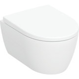 Geberit iCon wall-hung WC set, Rimfree, incl. WC seat, closed shape, shortened projection, 502.381.