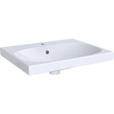 Geberit Acanto washbasin 500620, with tap hole, with overflow, 600x480mm