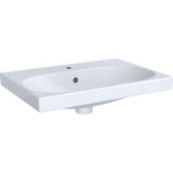 Geberit Acanto Waschtisch Compact 500631, mit Hahnloch, mit Überlauf, 600x420mm